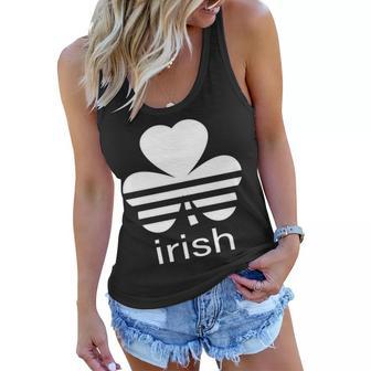 Irish Shamrock Logo Women Flowy Tank - Monsterry UK