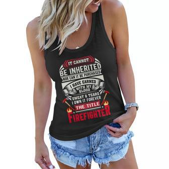 It Cannot Be Inherited Nor Can It Be Purchased Women Flowy Tank - Monsterry