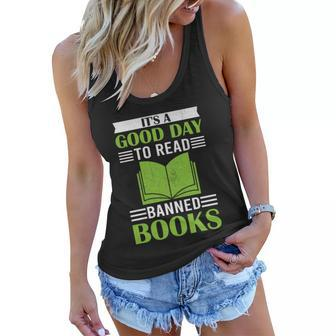 Its A Good Day To Read Banned Books Graphic Design Printed Casual Daily Basic Women Flowy Tank - Thegiftio UK