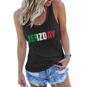 Jerzday Italian Party Logo Women Flowy Tank - Monsterry