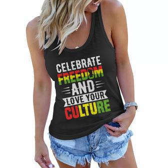 Juneteenth Freedom Day Black History Emancipation Day Gift Women Flowy Tank - Monsterry DE