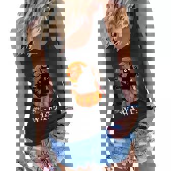 Killer Halloween Scary Moon Black Cat With Knife Pumpkin Women Flowy Tank - Thegiftio