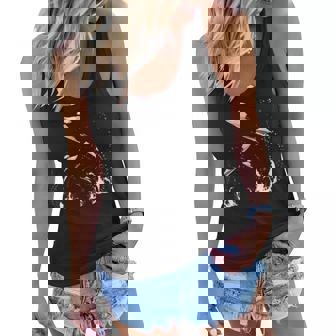 Killer Whale Gifts Jumping Orca Killer Whales National Pet Women Flowy Tank - Thegiftio