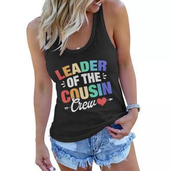 Leader Of The Cousin Crew Gift Women Flowy Tank - Monsterry AU