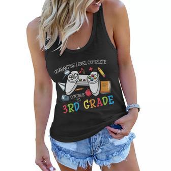 Level Complete 3Rd Grade Back To School First Day Of School Women Flowy Tank - Monsterry AU