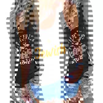 Listen To Your Jewish Mother Women Flowy Tank - Thegiftio