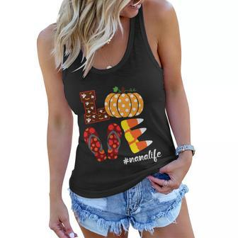 Love Nanalife Funny Halloween Quote Women Flowy Tank - Monsterry