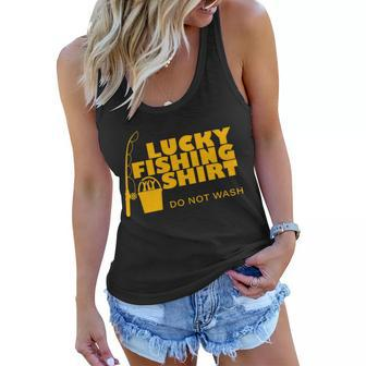 Lucky Fishing Tshirt Women Flowy Tank - Monsterry UK
