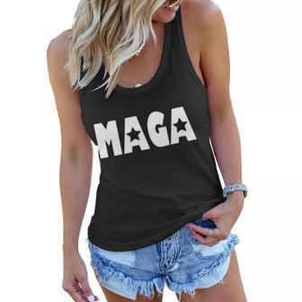 Maga Star Logo Make America Great Again Women Flowy Tank - Monsterry AU