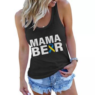 Mama Bear Down Syndrome Awareness Women Flowy Tank - Monsterry