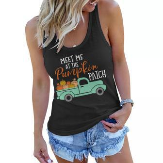 Meet Me At The Pumpkin Patch Graphic Design Printed Casual Daily Basic Women Flowy Tank