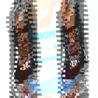 Mom Of The Birthday Boy Matching Video Gamer Birthday Party Women Flowy Tank - Thegiftio
