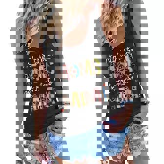 Mothers Day Only The Best Moms Get Promoted To Mimi Women Flowy Tank - Thegiftio