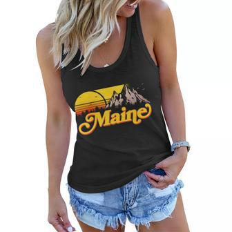Mountains In Maine Women Flowy Tank - Monsterry AU