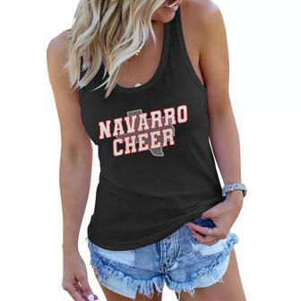 Navarro Cheer Texas Logo Women Flowy Tank - Monsterry CA