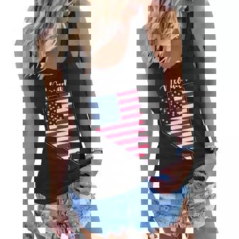 Nevada United States Map Women Flowy Tank - Thegiftio