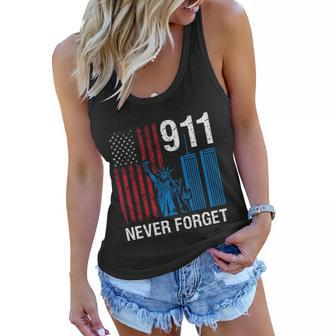 Never Forget 11 September 911 For American Graphic Design Printed Casual Daily Basic Women Flowy Tank - Thegiftio UK