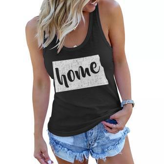 North Dakota Home State Women Flowy Tank - Monsterry UK