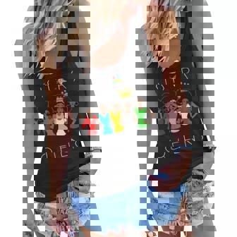 Oes Fatal Sistars Queens Ladies Eastern Star Mothers Day Women Flowy Tank - Thegiftio