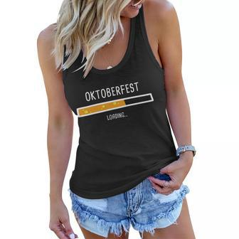 Oktoberfest Beer Loading Tshirt Women Flowy Tank - Monsterry CA
