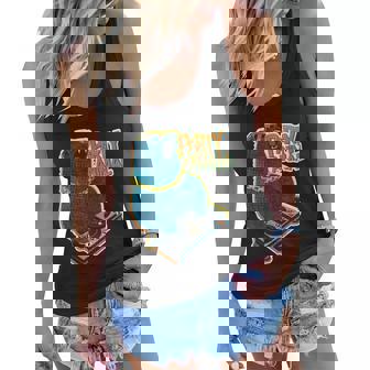 Party Animal - Dj Bear Graphic Design Printed Casual Daily Basic Women Flowy Tank - Thegiftio