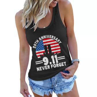 Patriot Day We Will Never Forget Graphic Design Printed Casual Daily Basic Women Flowy Tank - Thegiftio UK