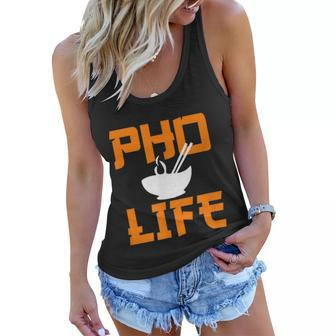 Pho Life Funny Vietnamese Pho Noodle Soup Lover Graphic Design Printed Casual Daily Basic Women Flowy Tank - Thegiftio UK