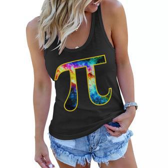 Pi Day Galaxy V2 Women Flowy Tank - Monsterry