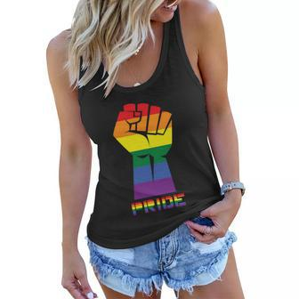 Pride Lgbt Gay Pride Lesbian Bisexual Ally Quote V2 Women Flowy Tank - Monsterry DE