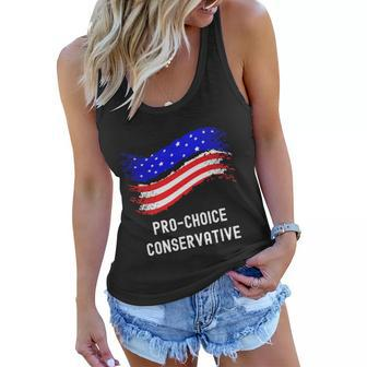 Pro Choice Conservative Womens Rights Feminism Feminist Women Flowy Tank - Monsterry AU