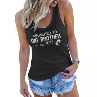 Promoted To Big Brother Women Flowy Tank - Monsterry