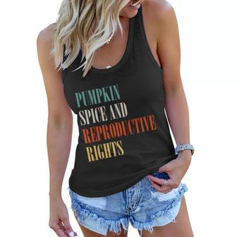 Pumpkin Spice And Reproductive Rights Meaningful Gift V2 Women Flowy Tank - Monsterry CA