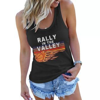 Rally In The Valley Vintage Phoenix Basketball Women Flowy Tank - Monsterry UK
