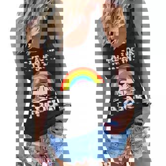 Reading Lovers Take A Look Its In A Book Lovers Bookworms Women Flowy Tank - Thegiftio