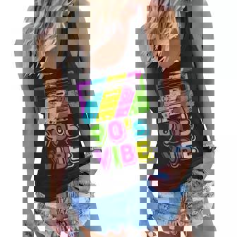 Retro 90S Vibe Vintage Tshirt Women Flowy Tank - Monsterry