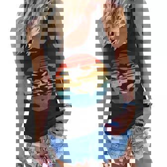 Retro Killer Whale Women Flowy Tank - Thegiftio