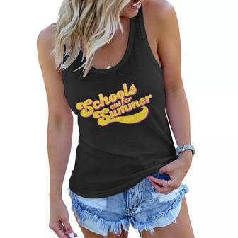 Retro Schools Out For Summer Women Flowy Tank - Monsterry UK