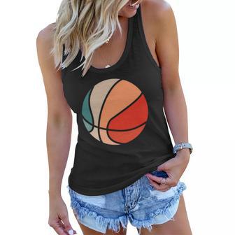 Retro Sunset Basketball Women Flowy Tank - Monsterry AU