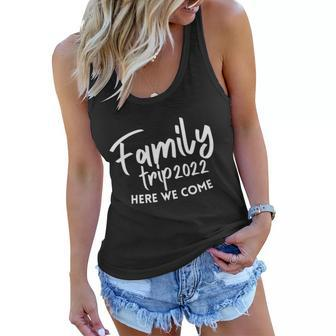 Reunion Family Trip 2022 Here We Come Cousin Crew Matching Gift Women Flowy Tank - Monsterry DE