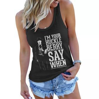 Say When Doc Holiday Women Flowy Tank - Monsterry