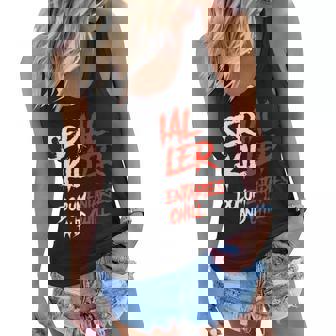 Serial Killer Documentaries And Chill Halloween Men Women Women Flowy Tank - Thegiftio