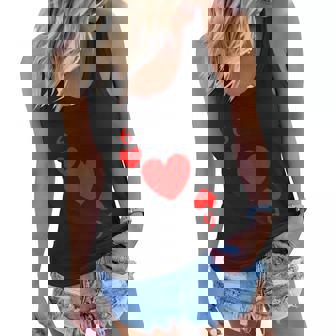 Six Of Hearts Playing Card Costume Halloween Deck Of Cards Graphic Design Printed Casual Daily Basic Women Flowy Tank - Thegiftio UK