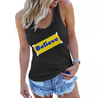 Soccer Believe Faith Coach Richmond Lasso Women Flowy Tank - Monsterry AU