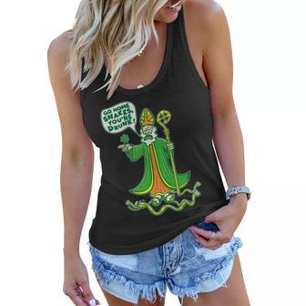 St Patrick Go Home Snakes Youre Drunk Graphic Design Printed Casual Daily Basic Women Flowy Tank - Thegiftio UK
