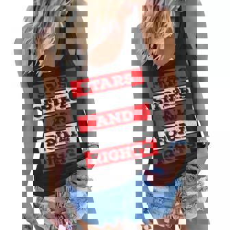 Stars Stripes Equal Rights Bold 4Th Of July Womens Rights Women Flowy Tank | Seseable UK