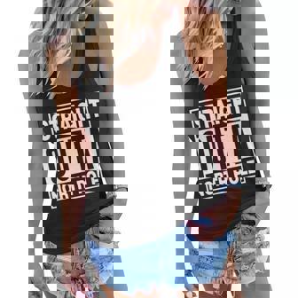 Straight Outta North Pole Graphic Design Printed Casual Daily Basic Women Flowy Tank - Thegiftio