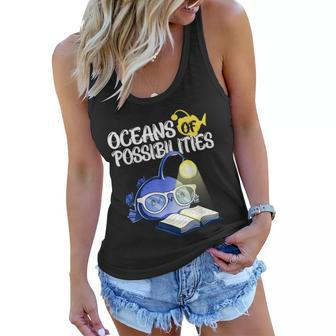 Summer Reading 2022 Shirt Oceans Of Possibilities V2 Women Flowy Tank - Monsterry AU