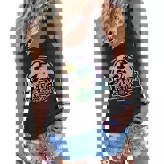 Teaching Is A Walk In The Park Funny Teacher Women Flowy Tank - Monsterry