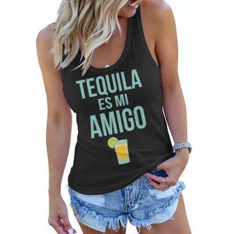 Tequila Es Mi Amigo Cinco De Mayo Tshirt Women Flowy Tank - Monsterry UK