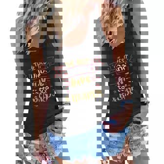 The Best Dads Have Tattoos & Beards Fathers Day Gifts Graphic Design Printed Casual Daily Basic Women Flowy Tank - Thegiftio